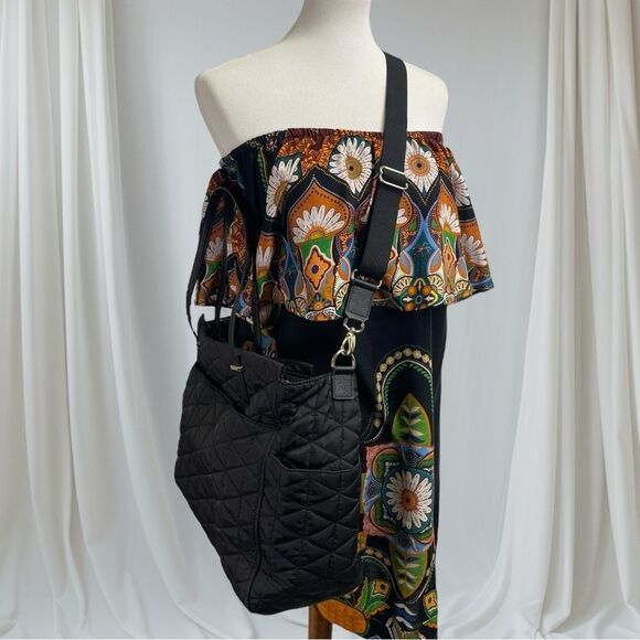 Kate Spade Baby Diaper Bag Wilson Road Kaylie Maxi Shoulder bag. Black quilted - Picture 3 of 16